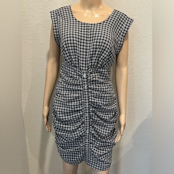 Code X Mode cotton gingham dress - Picture 1 of 2